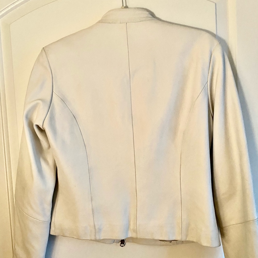 White Leather Jacket - image 2